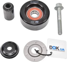 Обводной ролик поликлинового ремня