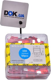 Набор предохранителей WTE WTE-U10 FT midi (normal) 50 шт.