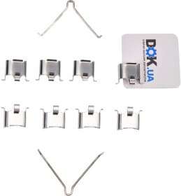 Комплектующие дисковых тормозных колодок Комплектующие дисковых тормозных колодок