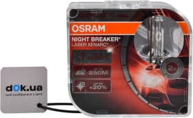 Автолампа Osram Xenarc Night Breaker Laser D2S P32d-2 35 W прозора 66240xnlhcb