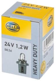 Автолампа Behr Hella B8,5d 1,2 W прозрачная 8GA007997071