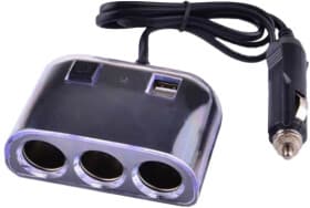Разветвитель прикуривателя с USB Olesson 1505