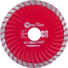 Круг відрізний Intertool Turbo CT-2006 115 мм