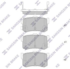 Гальмівні колодки Гальмівні колодки