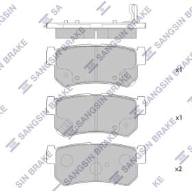 Тормозные колодки Тормозные колодки