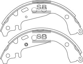 Колодки ручника Колодки ручника