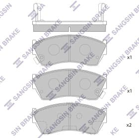 Тормозные колодки Тормозные колодки