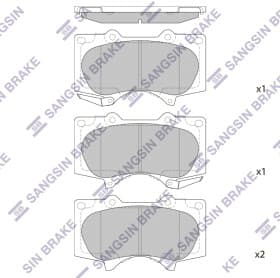Гальмівні колодки Гальмівні колодки