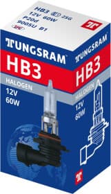 Автолампа Tungsram Standard HB3 P20d 60 W прозоро-блакитна 9005U