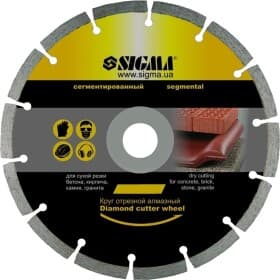 Круг отрезной Sigma 1922051 180 мм