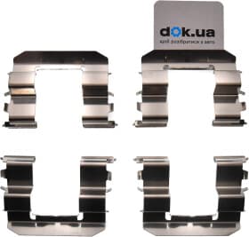 Компоненти дискових гальмівних колодок