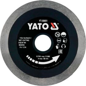 Круг відрізний Yato YT-59951 115 мм