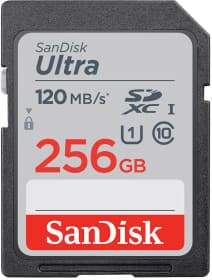 Карта памяти SanDisk Ultra SDXC 256 ГБ