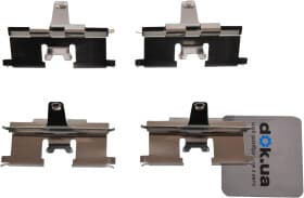 Компоненти дискових гальмівних колодок Компоненти дискових гальмівних колодок