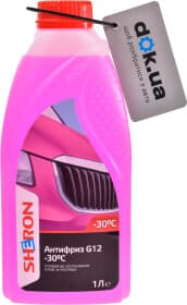 Готовий антифриз SHERON G12 рожевий -30 °C