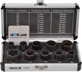 Набор головок-экстракторов Yato YT-06031 10 шт.