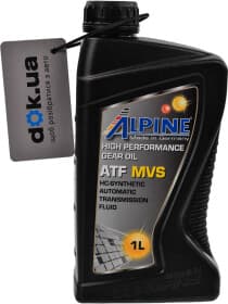 Трансмиссионное масло Alpine ATF MVS синтетическое Трансмиссионное масло Alpine ATF MVS синтетическое
