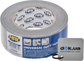 Армированный скотч HPX DC5050 на полиэтиленовой основе 50 мм x 50 м