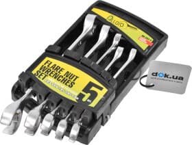 Набор ключей разрезных Alloid НК-203-5 8-17 мм 5 шт