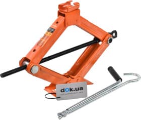 Домкрат Lavita ромбоподібний гвинтовий 1,5 т LA210315