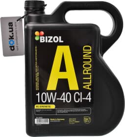 Моторна олива Bizol Allround CI-4 10W-40 напівсинтетична