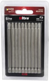 Набір бит Ultra 4014792 10 шт.