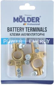 Клеммы АКБ универсальные Molder MA21180