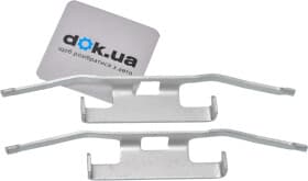 Компоненти дискових гальмівних колодок Компоненти дискових гальмівних колодок