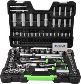 Набор инструментов JBM 54037 1/2", 1/4" 108 ед.