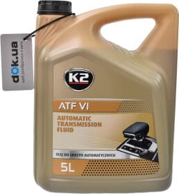 Трансмиссионное масло K2 ATF VI синтетическое