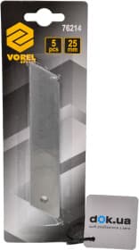 Набор лезвий Vorel 76214 сегментированное 5 шт.