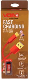 Кабель Voin CC-1101CRD USB - type-C 1 м