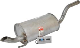 Глушитель выхлопных газов конечный