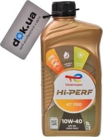 Моторное масло 4T Total Hi-Perf 700 10W-40 синтетическое