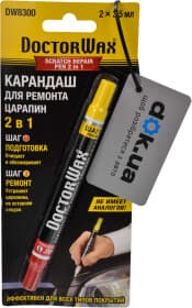 Реставраційний олівець DoctorWax Scratch Repair Pen 2 in 1 універсальний Реставраційний олівець DoctorWax Scratch Repair Pen 2 in 1 універсальний