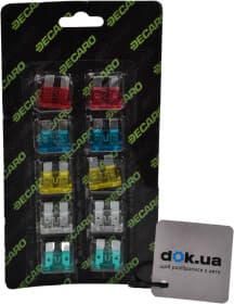 Набір запобіжників DECARO DECFUSEKIT01 FT midi (normal) 10 шт.