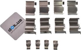 Комплектующие дисковых тормозных колодок