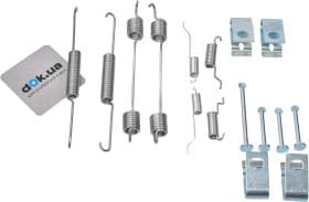 Монтажный комплект барабанных тормозных колодок ERT 310089