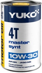 Моторное масло 4T Yuko Master Synt 10W-30 полусинтетическое