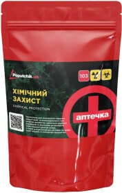 Аптечка першої допомоги Poputchik "Хімічний захист" 02-075-ДП