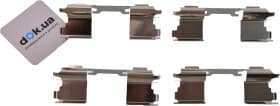 Компоненти дискових гальмівних колодок