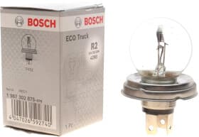Автолампа Bosch ECO Truck R2 (Bilux) P45t 55 W 50 W белая 1987302875