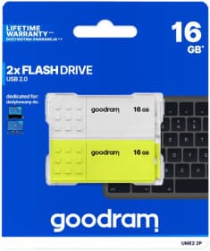 Флешка Goodram UME2 Mix (2 шт) 16 ГБ