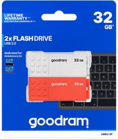 Флешка Goodram UME2 Mix (2 шт) 32 ГБ