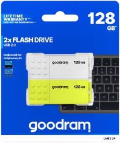 Флешка Goodram UME2 Mix (2 шт) 128 ГБ