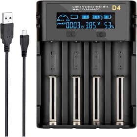 Зарядка для батарейок Essager ECDQ-D401