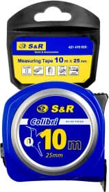 Рулетка S&R Colibri 421410025 10 м