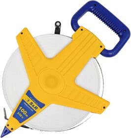 Рулетка S&R Fiberglass Tape 422901013 100 м