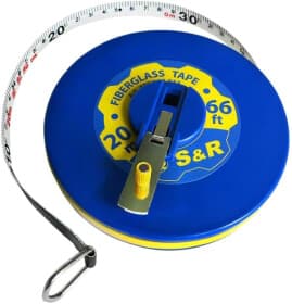 Рулетка S&R Fiberglass Tape 422920013 20 м