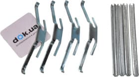 Компоненти дискових гальмівних колодок Компоненти дискових гальмівних колодок